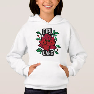 Gang de filles badge de mode à patch rose rouge