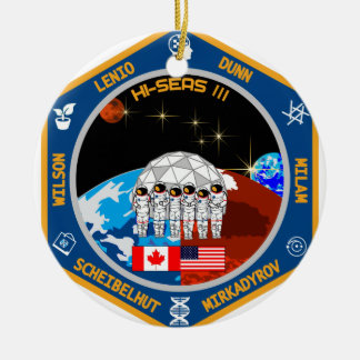 Gang HI-SEAS Auftrag-III Keramik Ornament