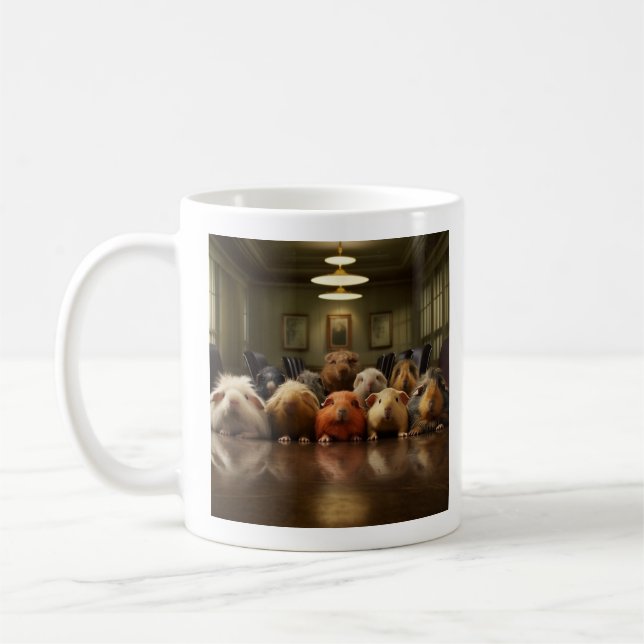 Gang Ici, Guinée Cochon Café Mug (Gauche)