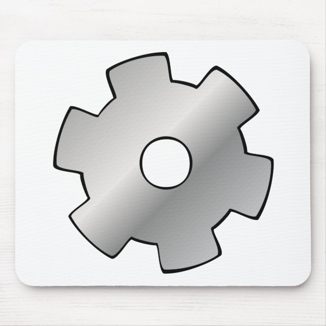 Gang- und Drahtlogo Mousepad (Vorne)