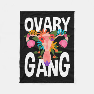 Gang Uterus Ovarialer Feminismus Feminist Fleecedecke
