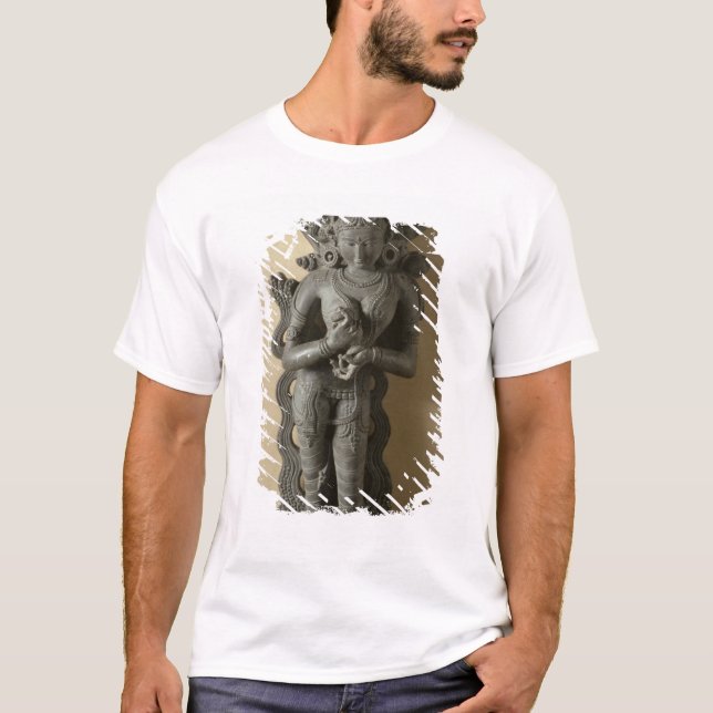 Ganga, Göttin, die den heiligen Fluss GA T-Shirt (Vorderseite)