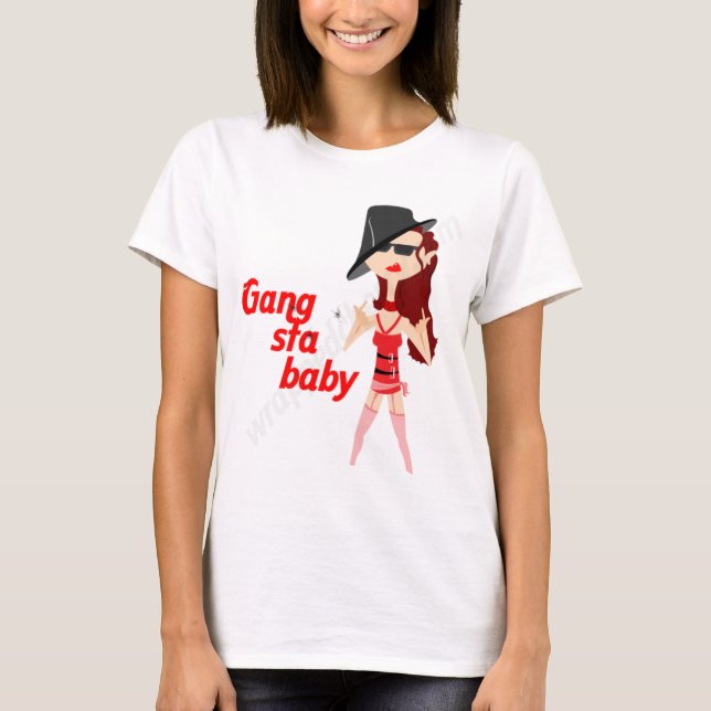 gangsta Baby T-Shirt (Vorderseite)