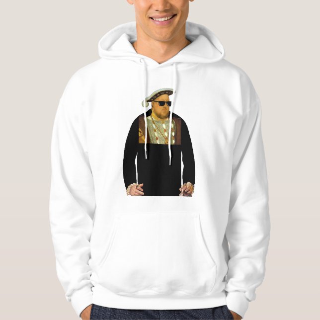 Gangsta King Henry VIII Hoodie (Vorderseite)