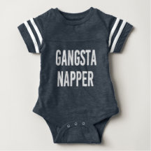 Gangsta Napper lustiges Baby Nickerchen müdes Shir