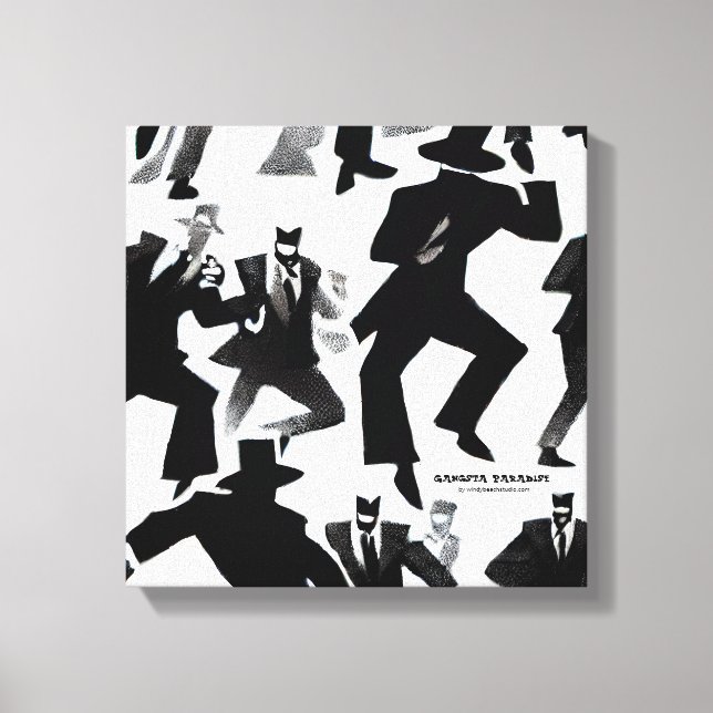 Gangsta Paradise Leinwand Art (Vorderseite)