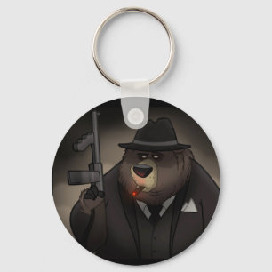 Gangster-Bärn-Schlüsselanhänger Schlüsselanhänger