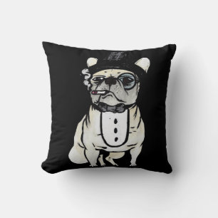 Gangster Bouledogue Français Kissen