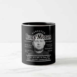 Gangster Bugs Moran Zweifarbige Tasse