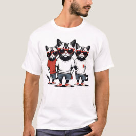 Gangster Cats T-Shirt