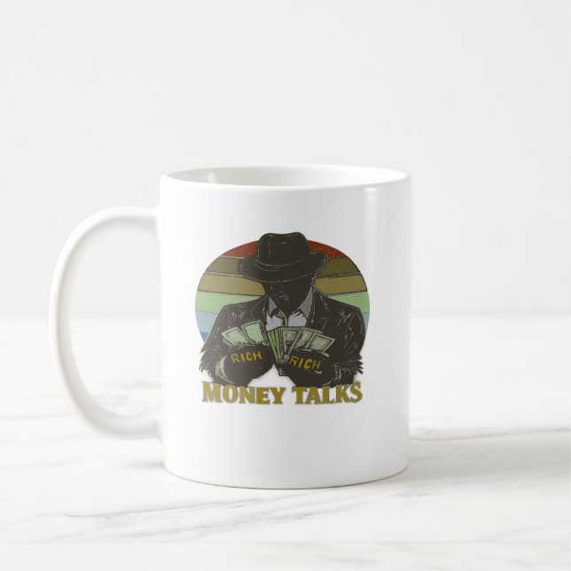 Gangster counting cash kaffeetasse (Links)