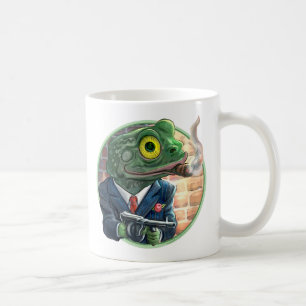 Gangster-Frosch-Tasse Kaffeetasse