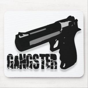 Gangster-Gewehr Mousepad