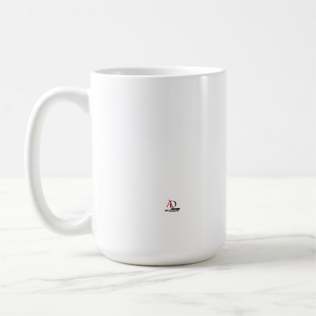 Gangster mit Narbe Design Kaffeetasse (Links)