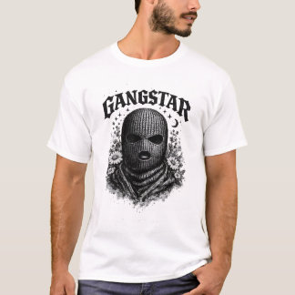 Gangster-Skimaske T-Shirt