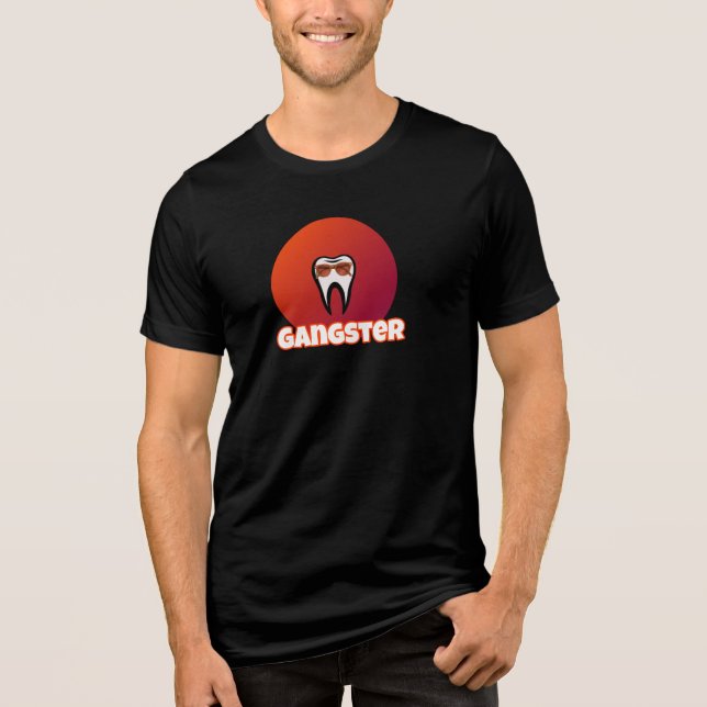 Gangster Tri-Blend Shirt (Vorderseite)