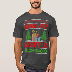 Gangster Wrapper laide de Noël Sweat Funny Pun 