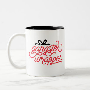 Gangster Wrapper Weihnachten Zweifarbige Tasse