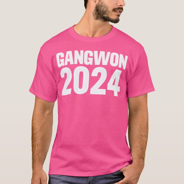 Gangwon 2024 T-Shirt (Vorderseite)