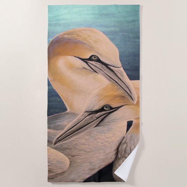 gannet strandtuch (Vorderseite)