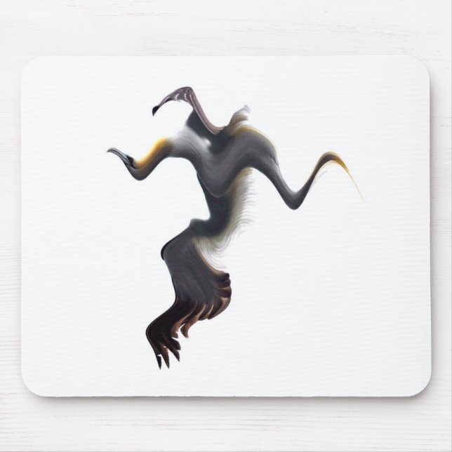 Gannets-Abstrakter Seebird Mousepad (Vorne)