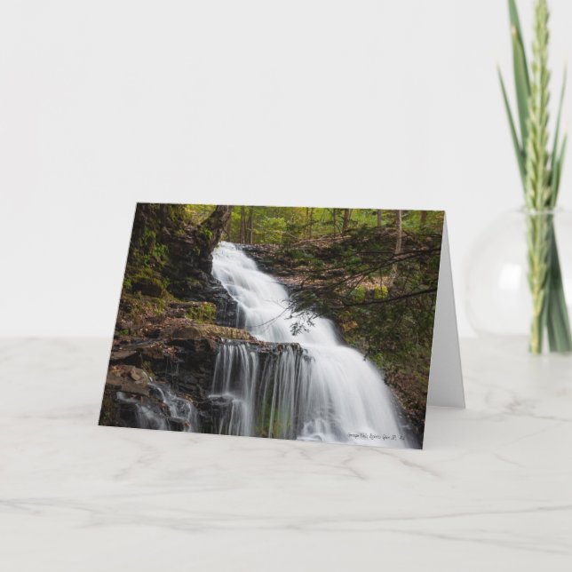 Ganoga Falls - Herbst 2018 Karte (Vorderseite)