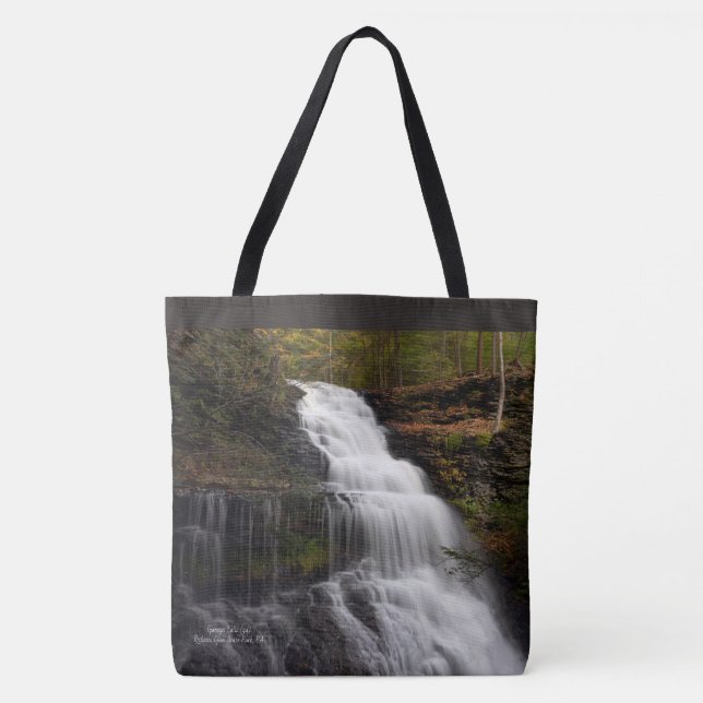 Ganoga Falls - Herbst 2018 Tasche (Vorderseite)