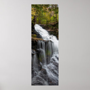 Ganoga fällt 12" x36 " poster
