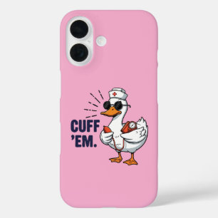 Gans-Arzt-Schwester Lustige Alberne Gans-Schwester iPhone 16 Hülle