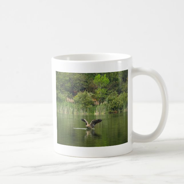 Gans auf See Ralphine Kaffeetasse (Rechts)
