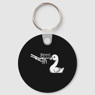 Gans Enten Skelett Hand Boop Halloween Haustier Fr Schlüsselanhänger
