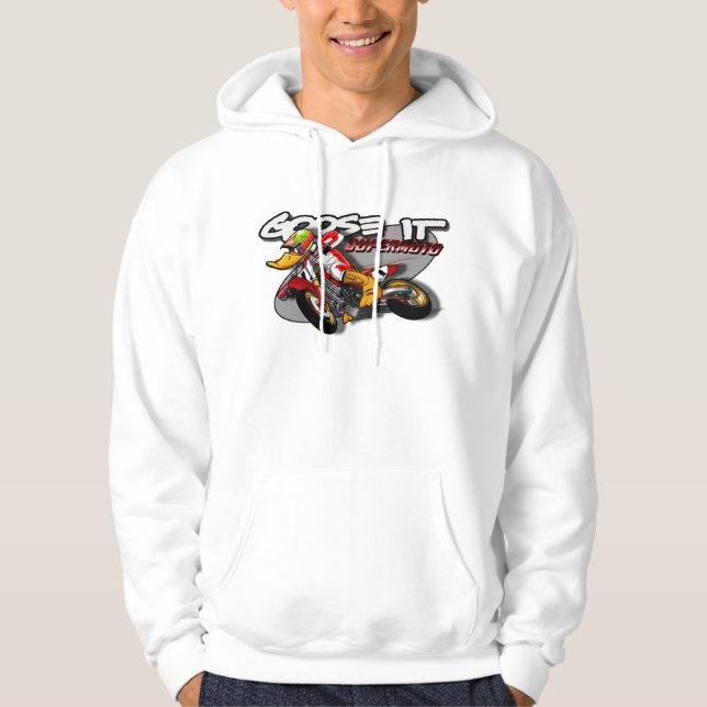Gans es SUPERMOTO Hoodie (Vorderseite)