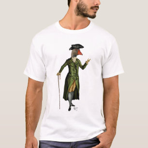 Gans in grünem Regentschafts-Mantel 2 T-Shirt