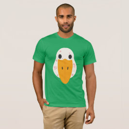 Gans mit Pickeln Basic T-Shirt