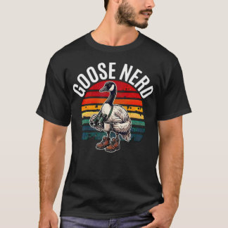 Gans Nerd Lustiger Vogelbeobachter Natur T-Shirt