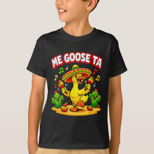 Gans ta lustige Gans Wortspiel Fiesta Humor Cinco T-Shirt