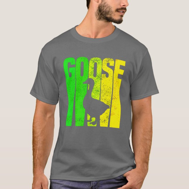 Gans Vintage Junge T-Shirt (Vorderseite)
