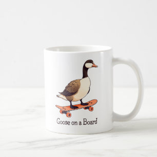 Gänse an Bord Kaffeetasse