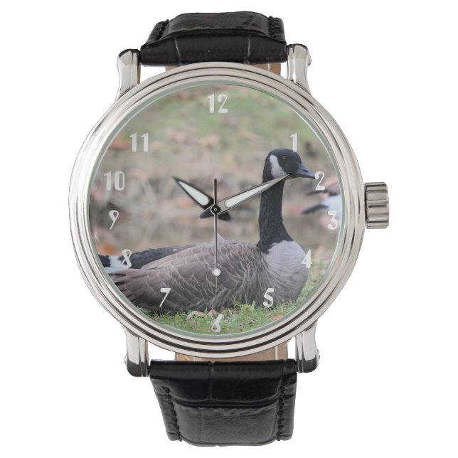 Gänse Armbanduhr (Vorderseite)