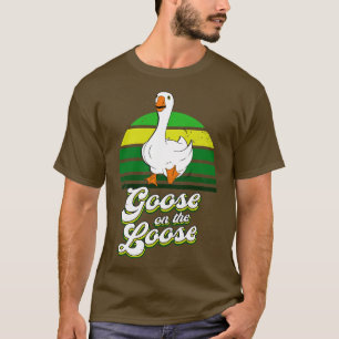 Gänse auf dem seltenen, sonnigen Albernen Tier T-Shirt