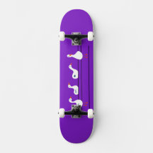 Gänse auf einem Kabelskateboard