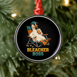 Gänse-Bleacher-Boss Ornament Aus Metall