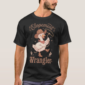 Gänse-Entführung-Wrangler Lustiges Aba-Verhalten T-Shirt