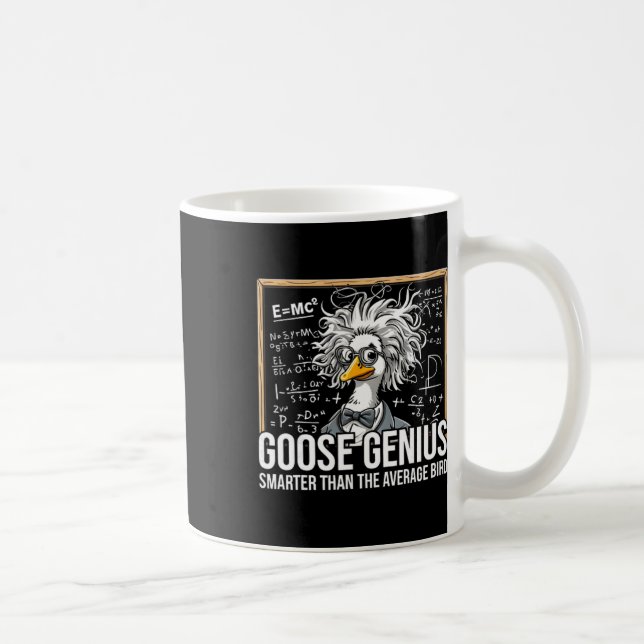 Gänse-Genie schlauer als der Durchschnittvogel  Kaffeetasse (Rechts)