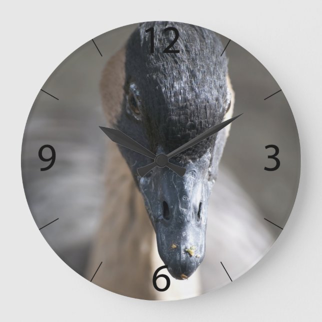 Gänse Große Wanduhr (Vorderseite)