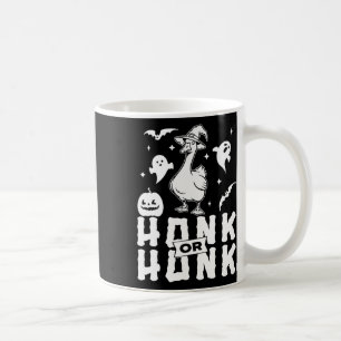 Gänse-Halloween-Spooky-Honk- oder Honk-Hexen-Desig Kaffeetasse