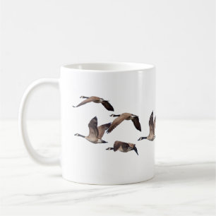 Gänse im Flug Kaffeetasse