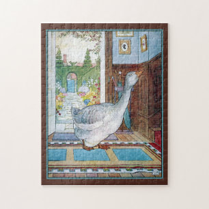 Gänse im Puzzle