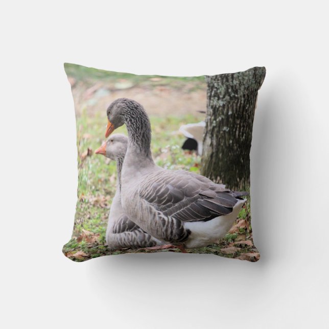 Gänse Kissen (Vorderseite)