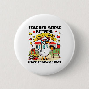 Gänse-Lehrerin kehrt zurück Button